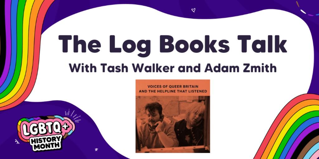 The Log Books Talk with Tash Walker and Adam Zmith
