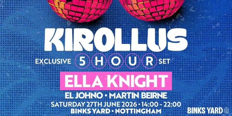 KIROLLUS 5HR SET | All Day Disco at Binks Yard