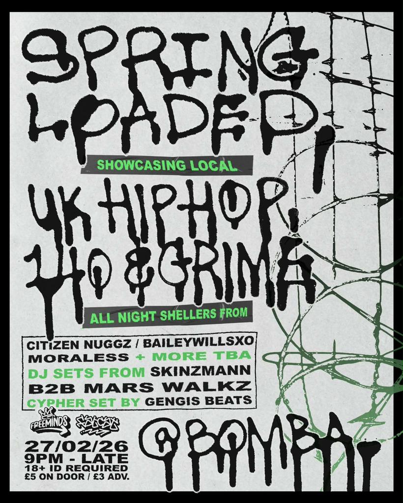 SPRING LOADED HIPHOP 140 & GRIME