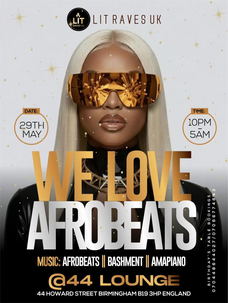 WE LOVE AFROBEATS BIRMINGHAM