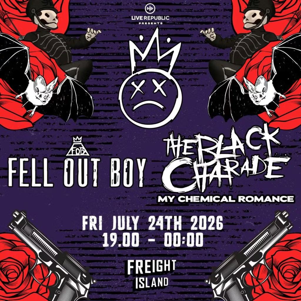 Fell Out Boy & Black Charade | Freight Island, Manchester