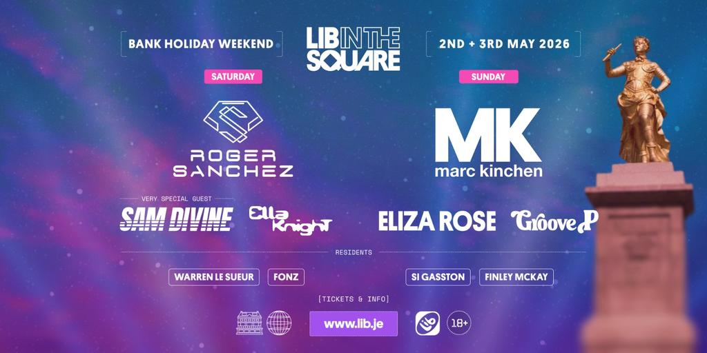 Lib in the Square 2026 - Tickets selling FAST!!