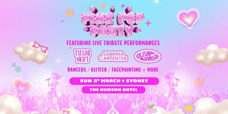 The Pink Pop Party Is Coming To Sydney!