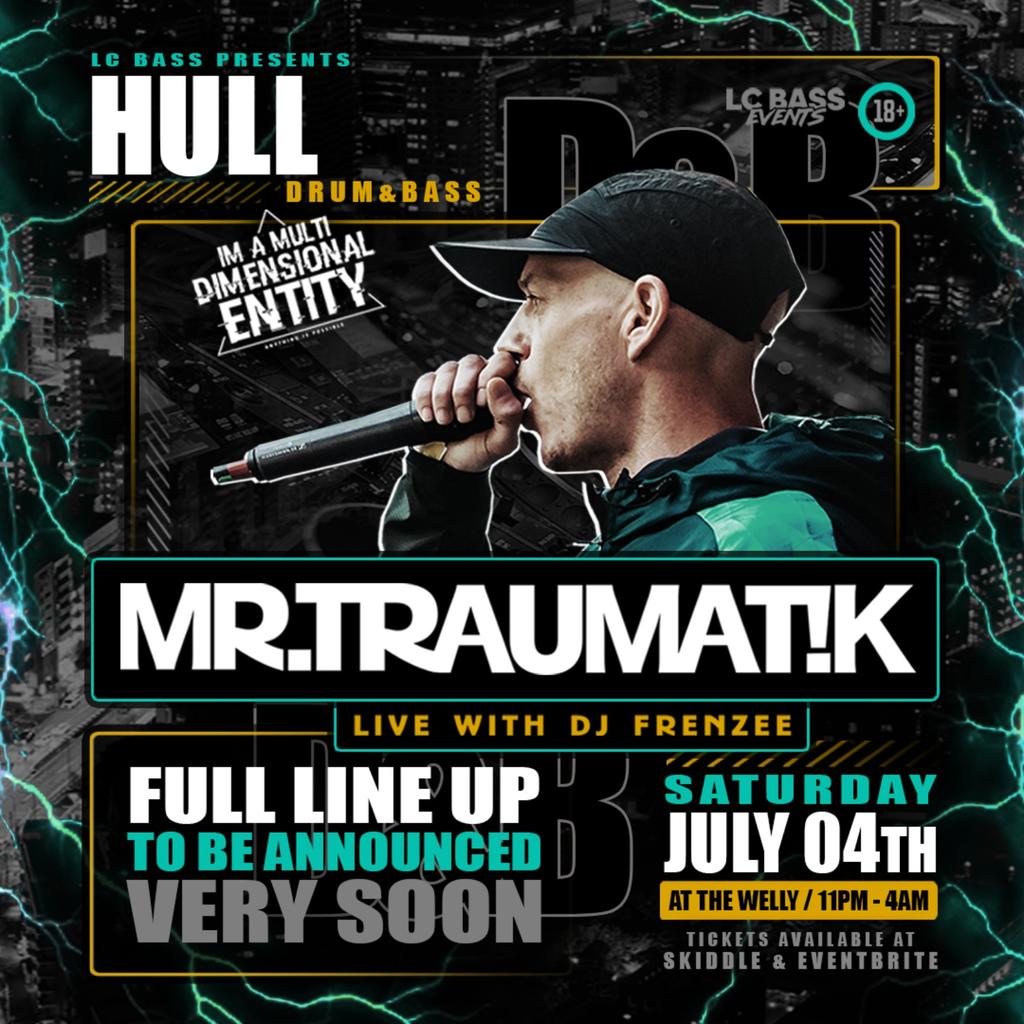 Mr Traumatik UK Tour 2026