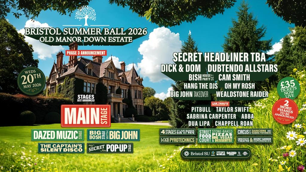 Bristol Summer Ball 2026 - [FINAL 50 TICKETS]