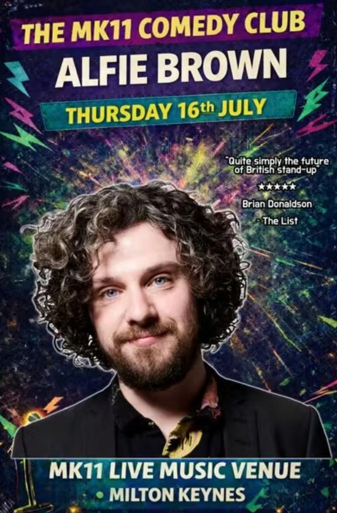 MK11 Comedy Club - Alfie Brown
