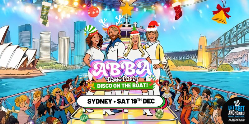 GIMME! GIMME! GIMME! ABBA Xmas Boat Party - Sydney