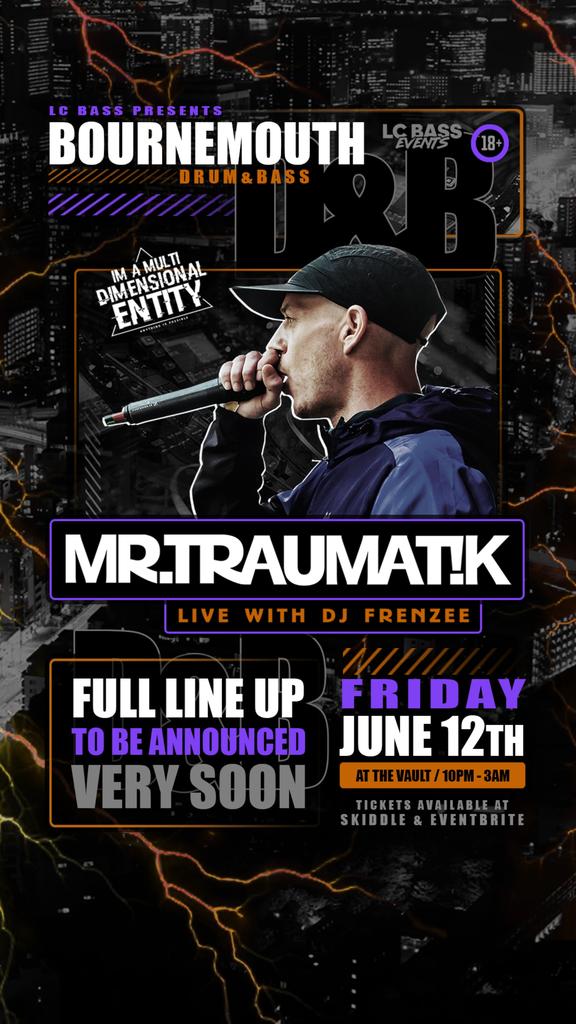 Mr Traumatik UK Tour 2026