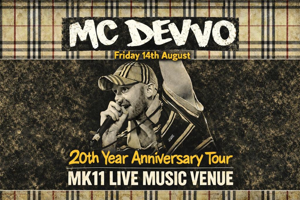 MC Devvo - 20 Year Anniversary tour - 14.08.26