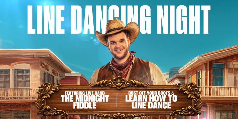 Line Dancing Night Ft The Midnight Fiddle Band tickets on Friday