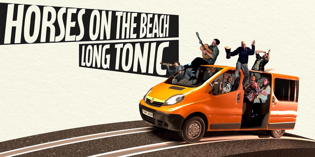 Horses on the Beach & Long Tonic