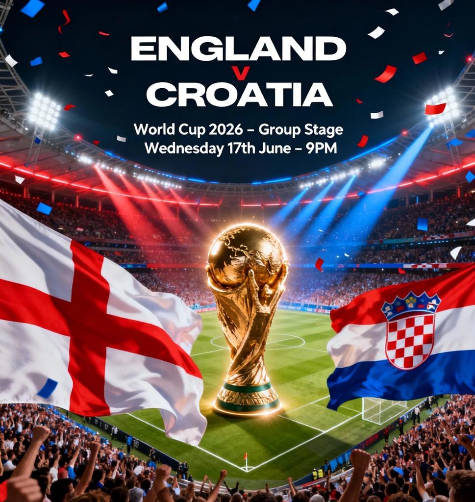 ENGLAND V CROATIA: WORLD CUP 2026