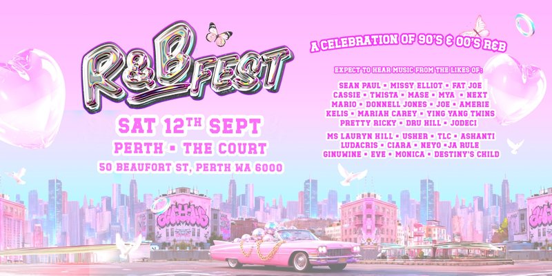 R&B Fest Is Coming To Perth!
