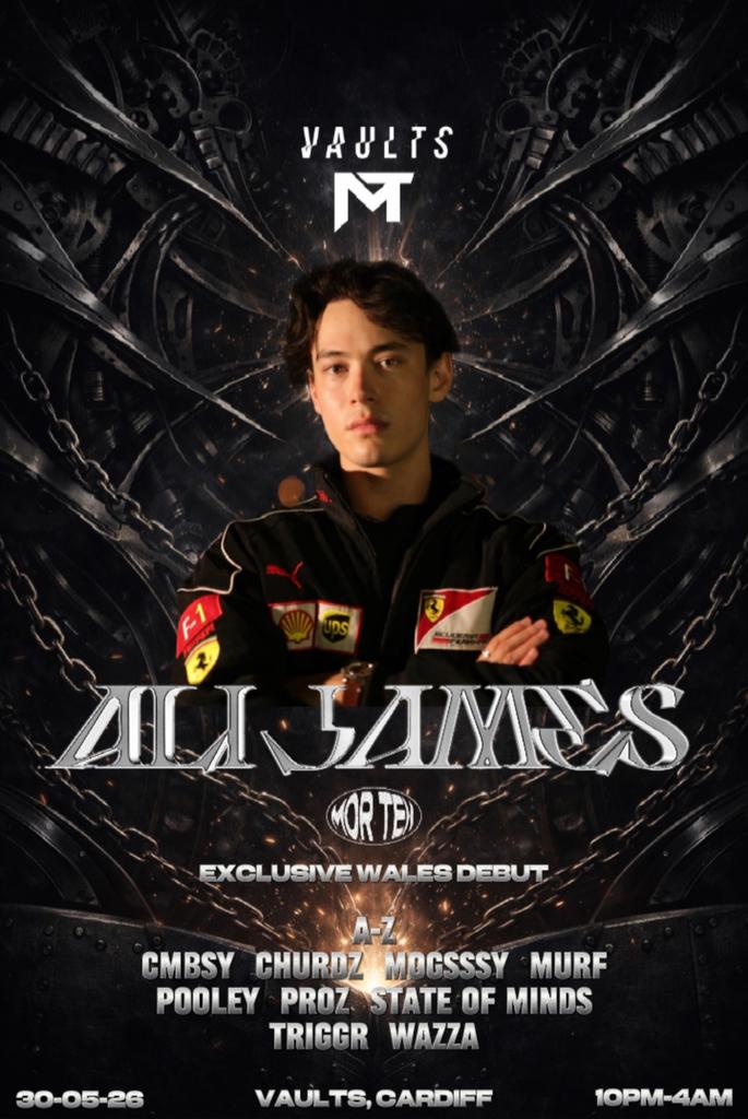 MOR-TEK PRESENTS: ALI JAMES + SUPPORT