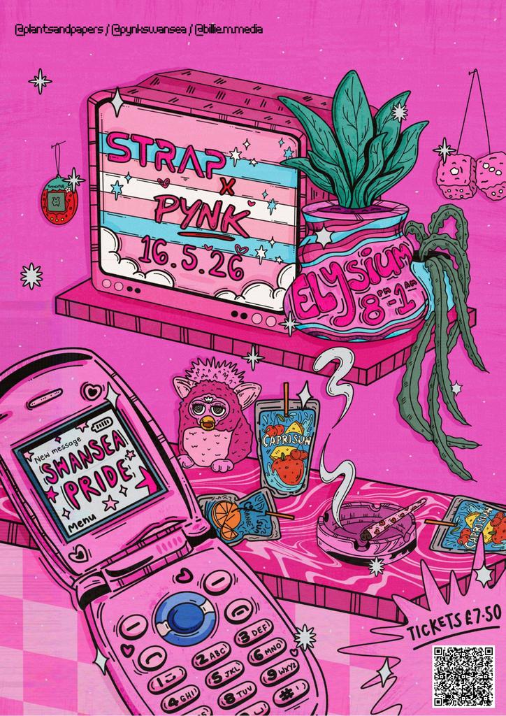 STRAP X PYNK SWANSEA PRIDE AFTER PARTY