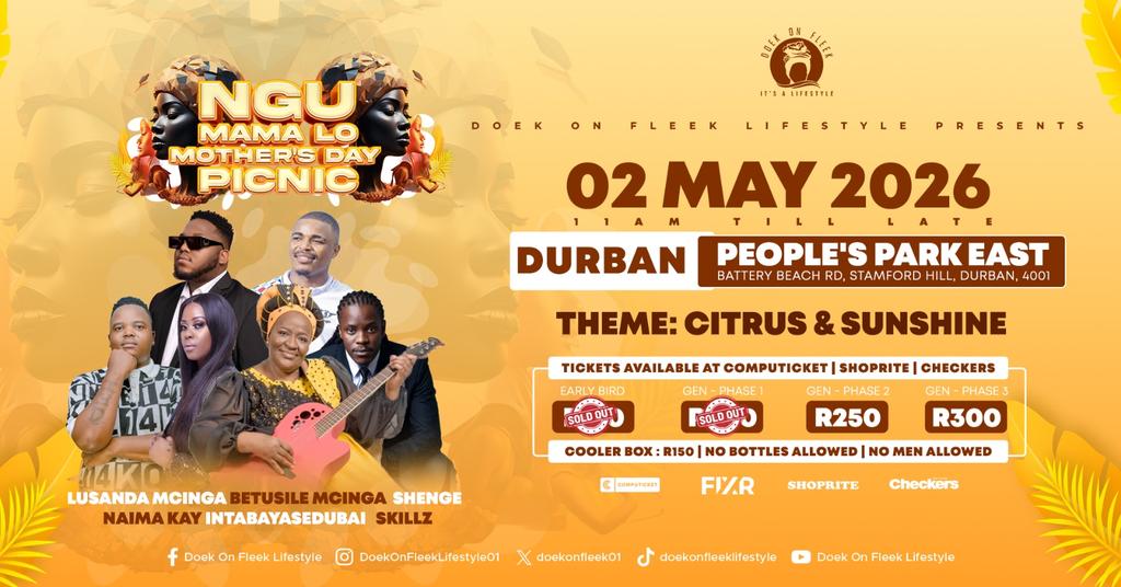 NguMama Lo Mothers Day Picnic Durban