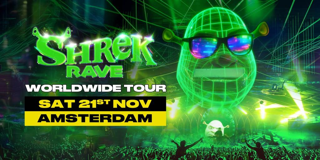 Shrek Rave Is Coming To Amsterdam!