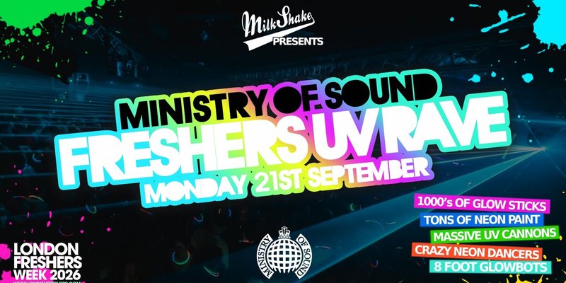 The London Freshers UV Rave