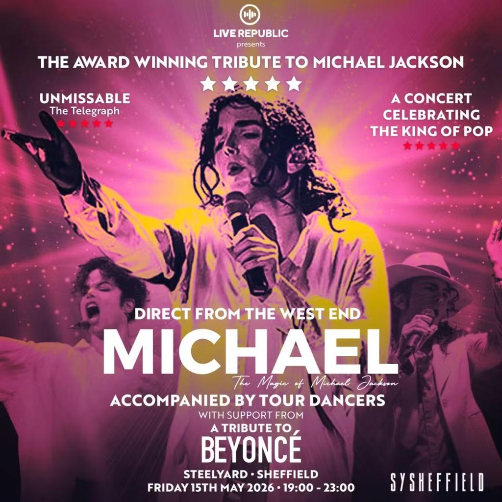 MICHAEL | The Magic of Michael Jackson at Steelyard tickets on