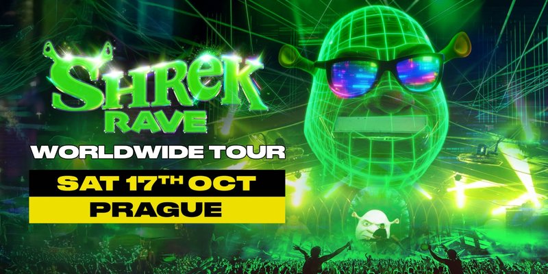 Shrek Rave Is Coming To Prague!