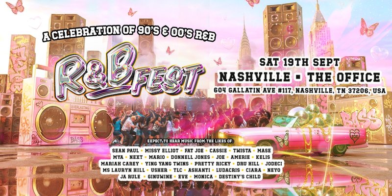 R&B Fest Is Coming To Nashville!