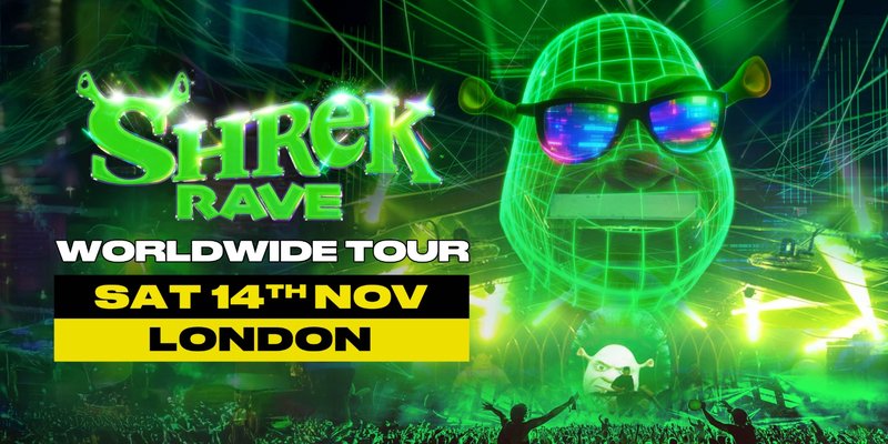 Shrek Rave Is Coming To London!