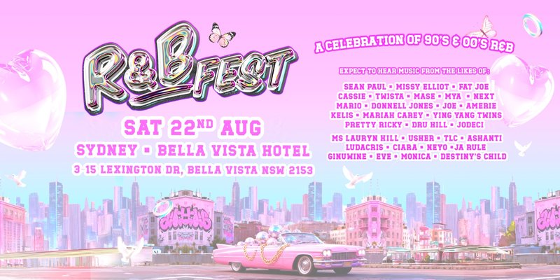 R&B Fest Is Coming To Sydney!