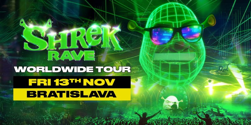 Shrek Rave Is Coming To Bratislava!