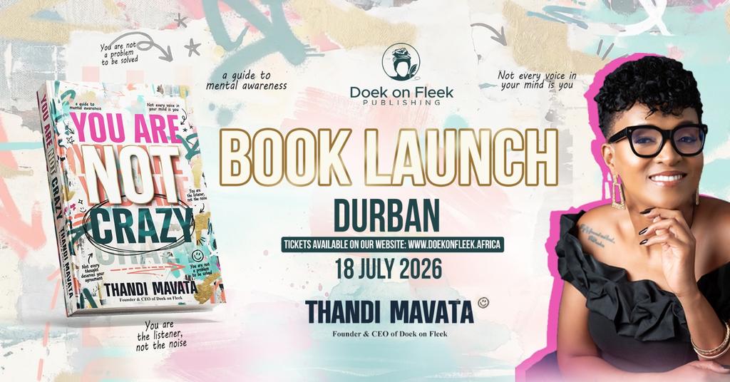 You Are Not Crazy Book Launch - Durban
