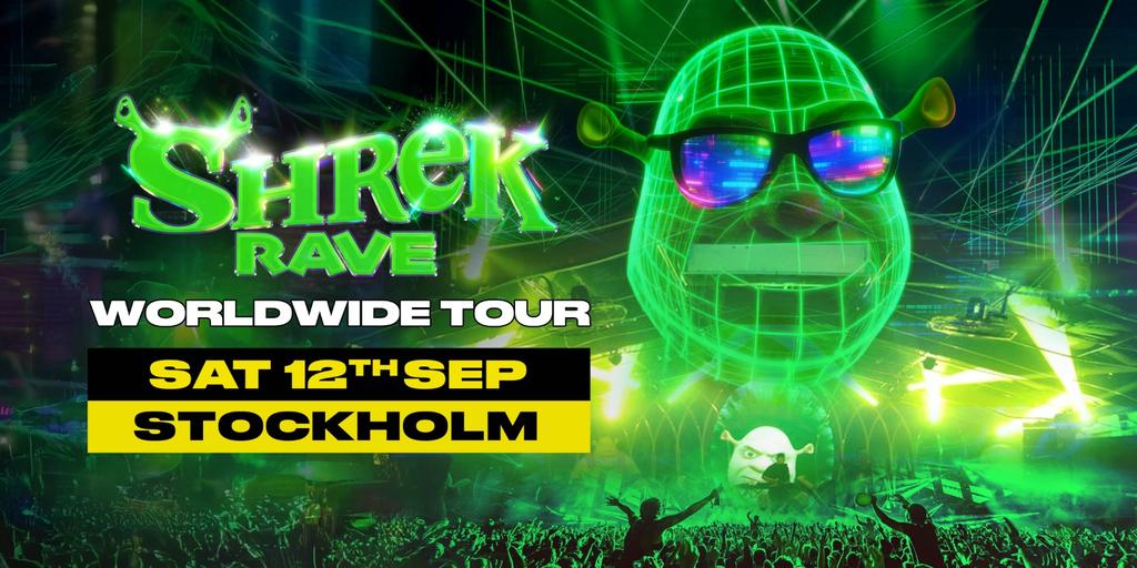 Shrek Rave Is Coming To Stockholm!