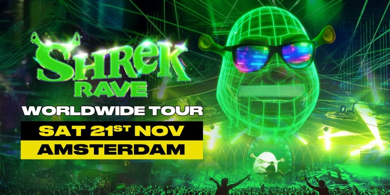 Shrek Rave Is Coming To Amsterdam!