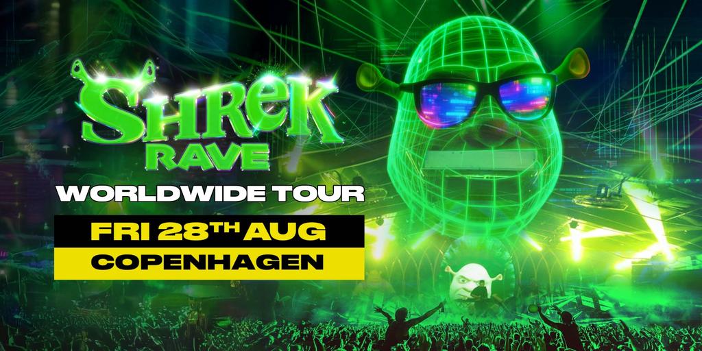 Shrek Rave Is Coming To Copenhagen!