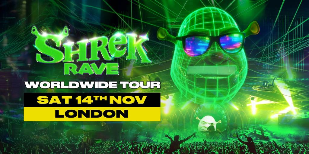 Shrek Rave Is Coming To London!