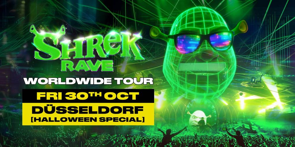 SHREK RAVE IS COMING TO Dusseldorf (HALLOWEEN Special)!