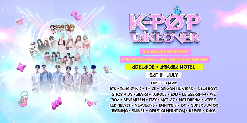 K-Pop Takeover Comes To Adelaide!