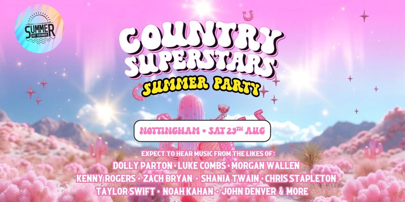Country Superstars Summer Party - Nottingham