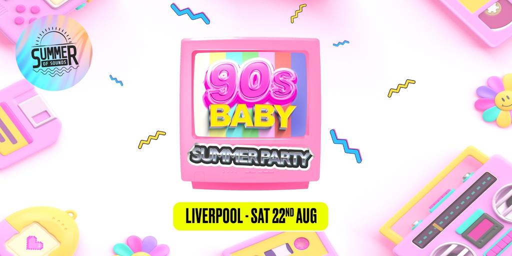 90's Baby Terrace Summer Party - Liverpool