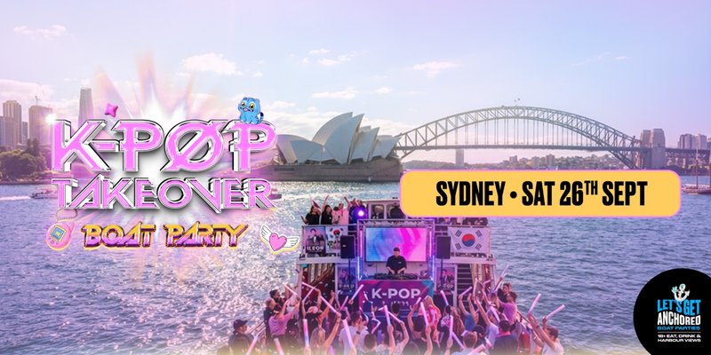 K-Pop Takeover Boat Party - Sydney