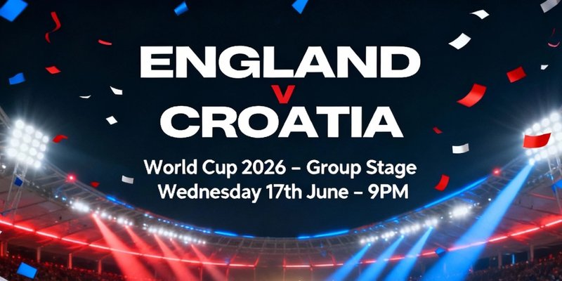 ENGLAND V CROATIA: WORLD CUP 2026