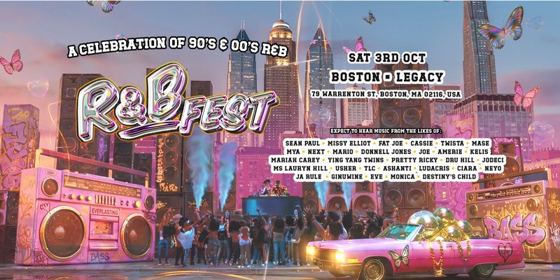 R&B Fest Returns To Boston!