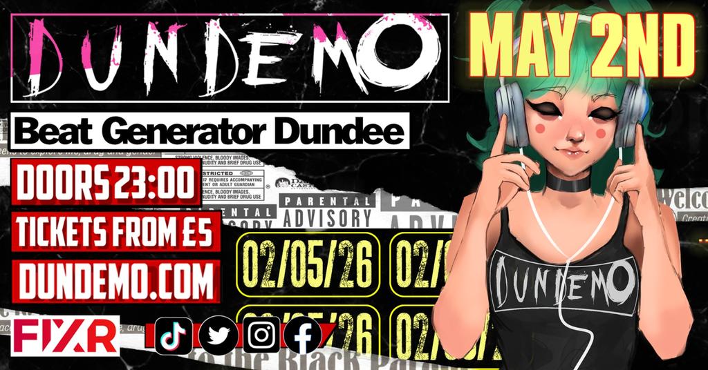 DUNDEMO (Scotland's Biggest Emo Pop Punk Night)