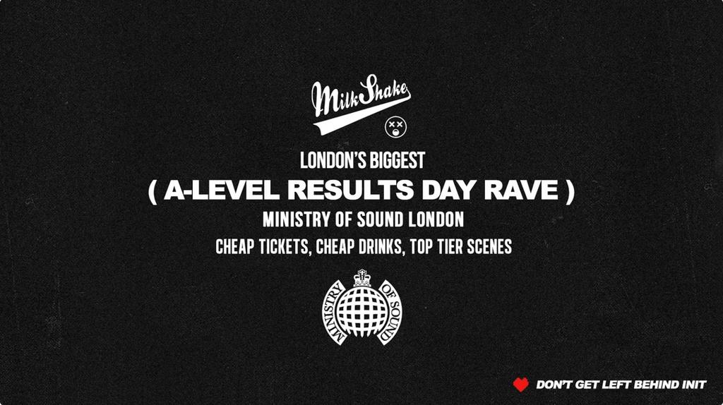 The A-Level Results Day Party 2026
