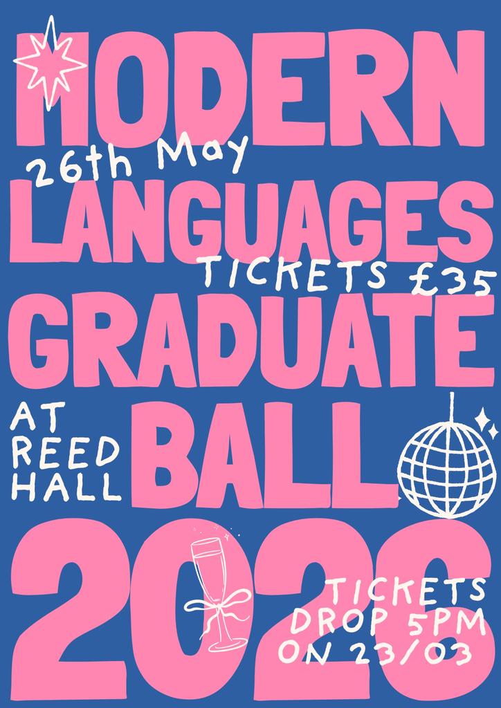 Modern Languages Graduate Ball 2026