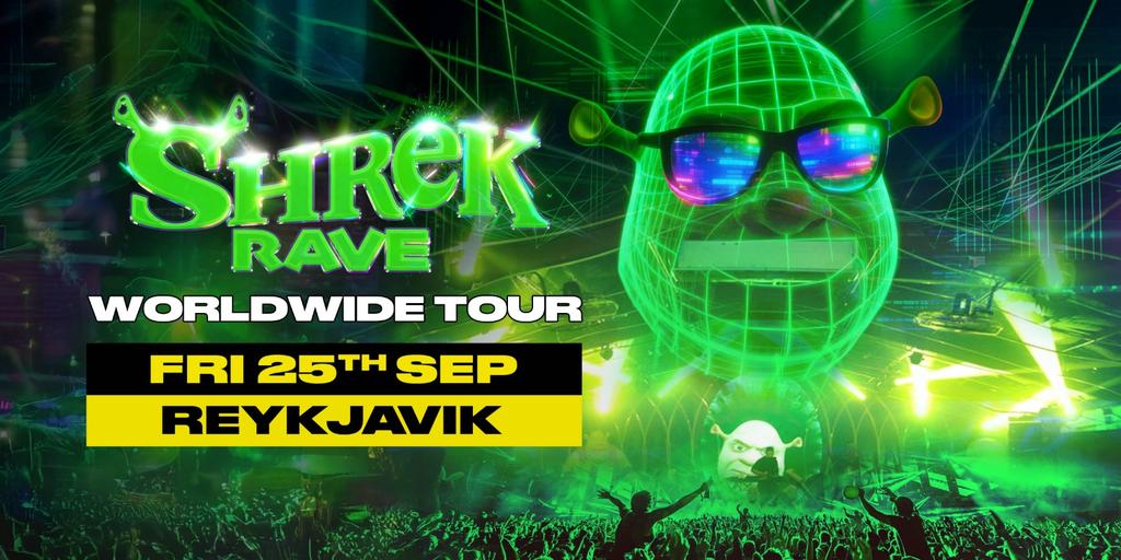 Shrek Rave Is Coming To Reykjavik!