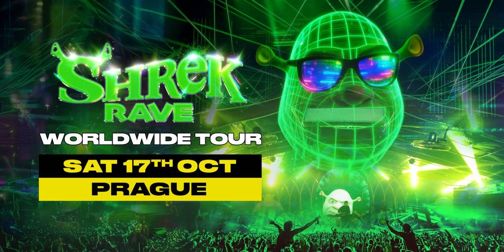 Shrek Rave Is Coming To Prague!