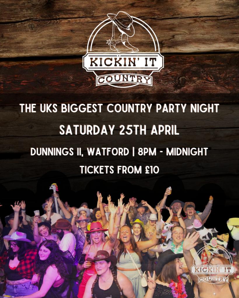 Kickin It Country - Watford (launch party)