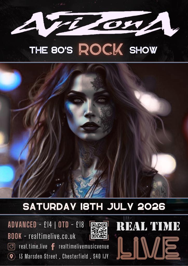 AriZona - The 80’s Rock Show (18+)