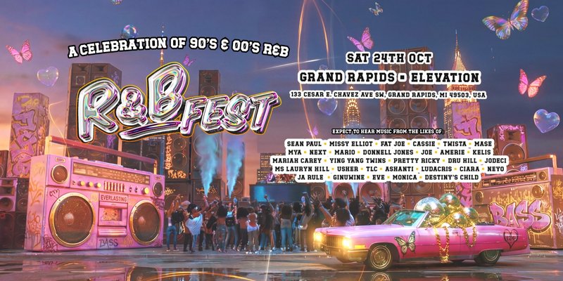 R&B Fest Is Coming To Grand Rapids!