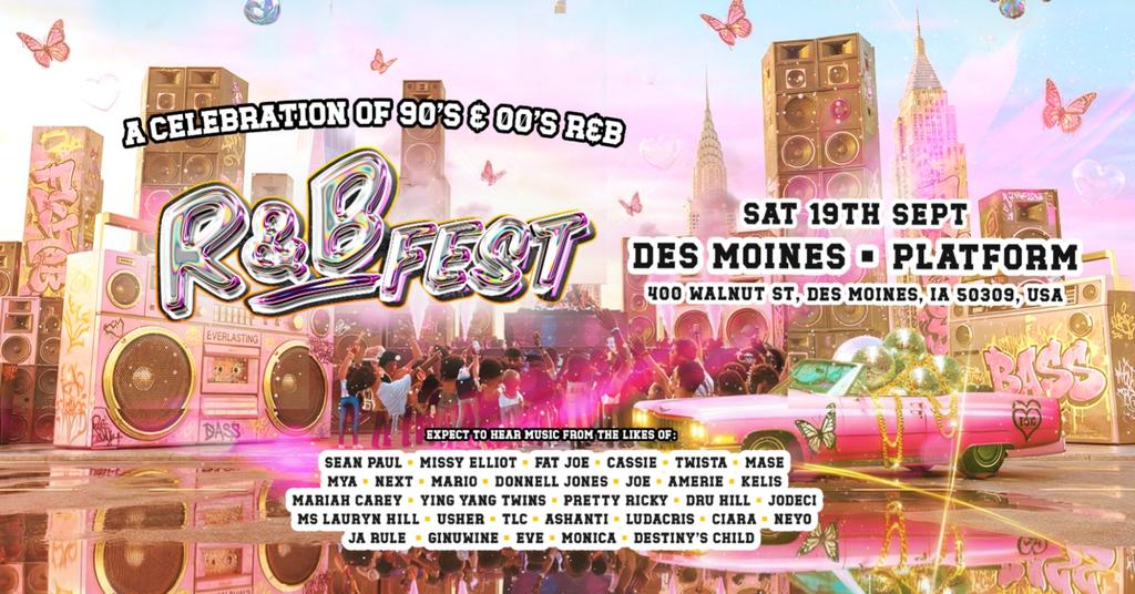 R&B Fest Is Coming To Des Moines!