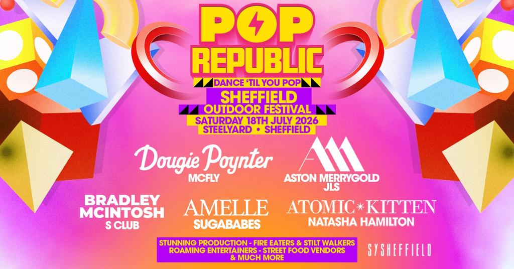 Pop Republic Fest | SteelYard, Sheffield